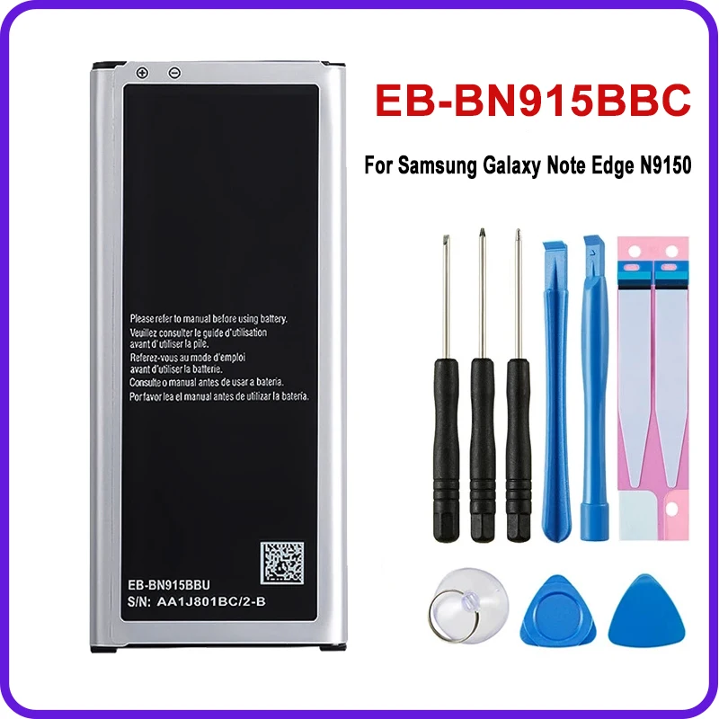 New High Quality Battery For Samsung Galaxy Note Edge N9150 N915 N915F/D/A/T N915K/L/SN915V/G Phone Batteries EB-BN915BBC 
New High Quality Battery For Samsung Galaxy Note Edge N9150 N915 N915F/D/A/T N915K/L/SN915V/G Phone Batteries EB-BN915BBC