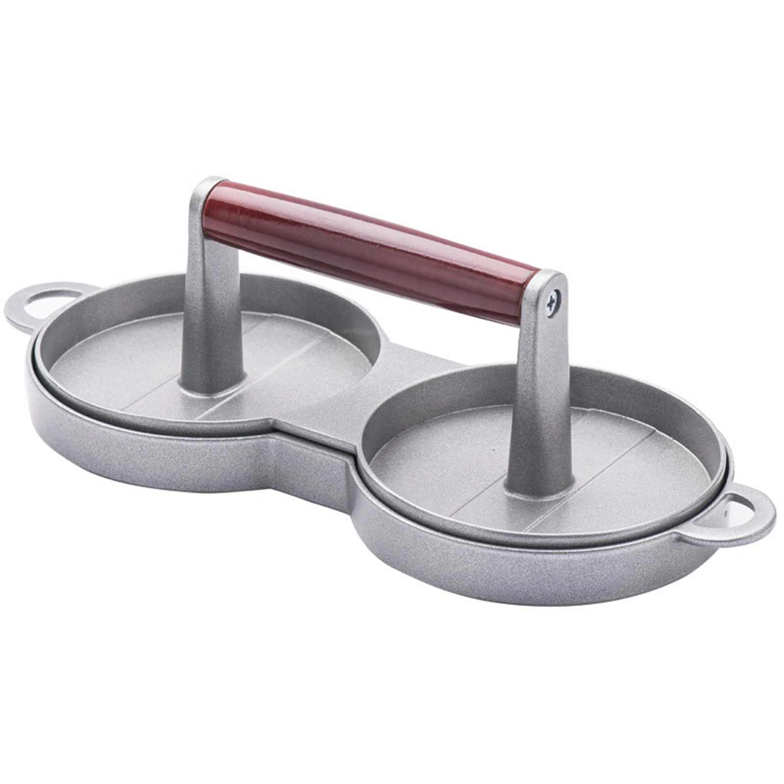 Double Hole Burger Press Hamburger Press Patty Maker Press Stuffed Burger Patty Press Regular Burger Maker
Double Hole Burger Press Hamburger Press Patty Maker Press Stuffed Burger Patty Press Regular Burger Maker