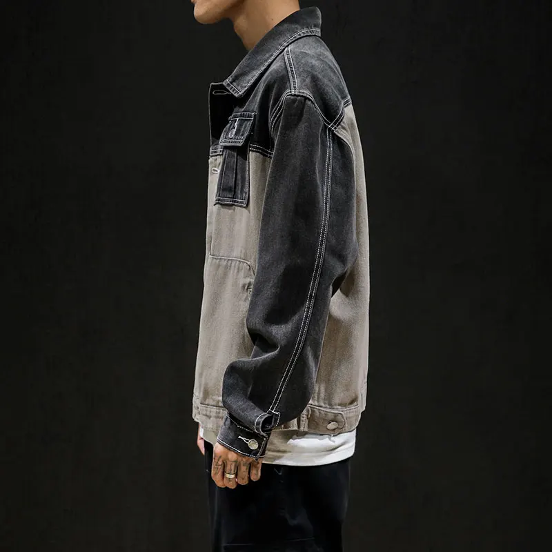 High Quality Men Denim Jackets Loose Casual Denim Coats New Fashion Men Cotton Jean Jackets Light Blue Jean Coats Size 5XL
High Quality Men Denim Jackets Loose Casual Denim Coats New Fashion Men Cotton Jean Jackets Light Blue Jean Coats Size 5XL
