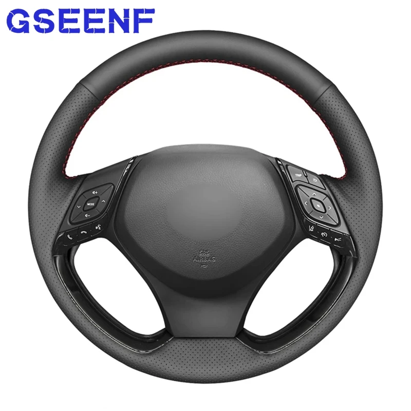 Для Toyota C-HR CHR 2016 2017 2018 2019 Izoa 2018 2019 чехол рулевого колеса автомобиля черная искусственная кожа Нескользящая пригодная для носки
Для Toyota C-HR CHR 2016 2017 2018 2019 Izoa 2018 2019 чехол рулевого колеса автомобиля черная искусственная кожа Нескользящая пригодная для носки