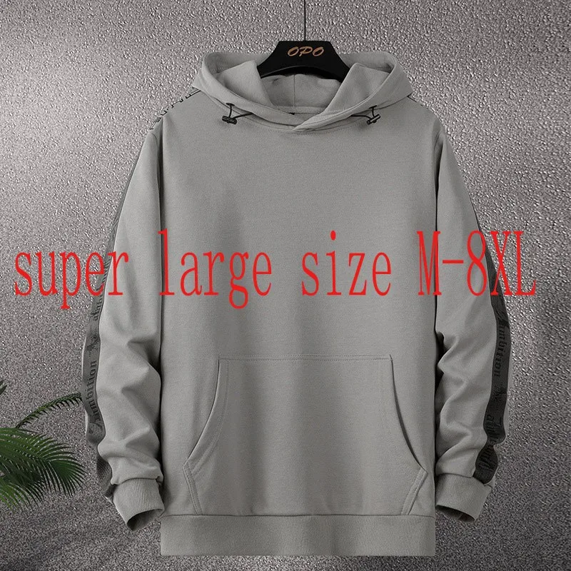 New Arrival Fashion Men Round Neck Pullover Loose Mens Super Large Casual Hooded Plus Size L XL 2XL 3XL 4XL 5XL 6XL 7XL 8XL
New Arrival Fashion Men Round Neck Pullover Loose Mens Super Large Casual Hooded Plus Size L XL 2XL 3XL 4XL 5XL 6XL 7XL 8XL
