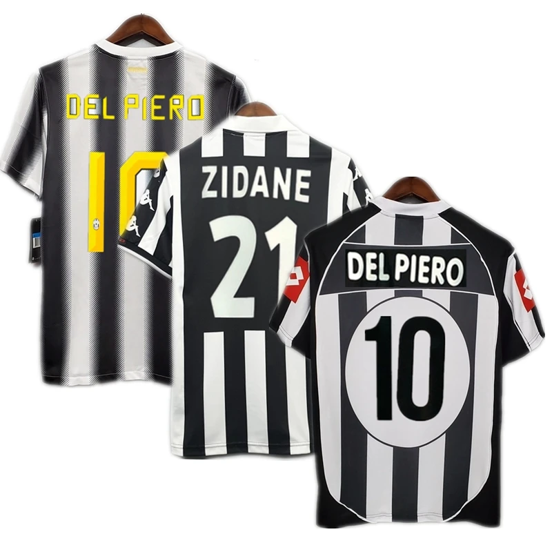1990 02 INZAGHI 9 DEL PIERO 10 ZIDANE 21 Vintage Jersey Short Sleeve Custom Top Retro Soccer Jerseys
1990 02 INZAGHI 9 DEL PIERO 10 ZIDANE 21 Vintage Jersey Short Sleeve Custom Top Retro Soccer Jerseys