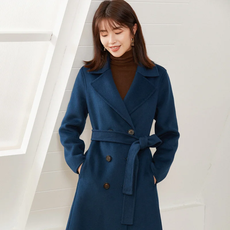 Осенне-зимнее новое шерстяное пальто, женское свободное двухстороннее шерстяное длинное пальто для отдыха с воротником-костюмом, шерстяно...
Осенне-зимнее новое шерстяное пальто, женское свободное двухстороннее шерстяное длинное пальто для отдыха с воротником-костюмом, шерстяно...