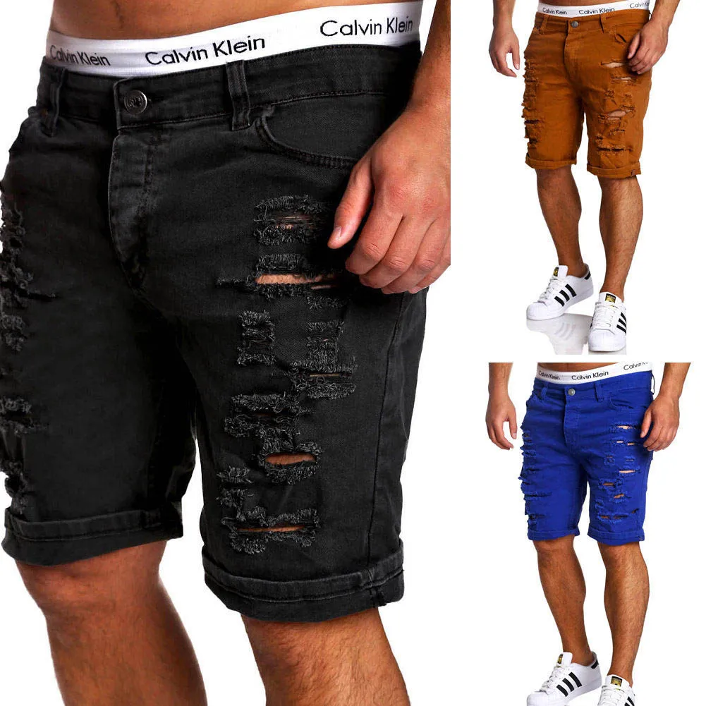 Shorts Men Knee Length New Spring and Summer Men's Casual Tattered Wash Shorts Streetwear
Shorts Men Knee Length New Spring and Summer Men's Casual Tattered Wash Shorts Streetwear