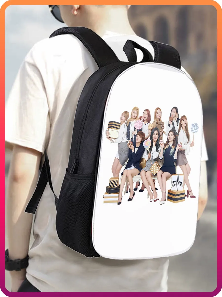 Рюкзак TWICE (твайс girl group K-pop Чжихё Наён) - 3117 | Багаж и сумки