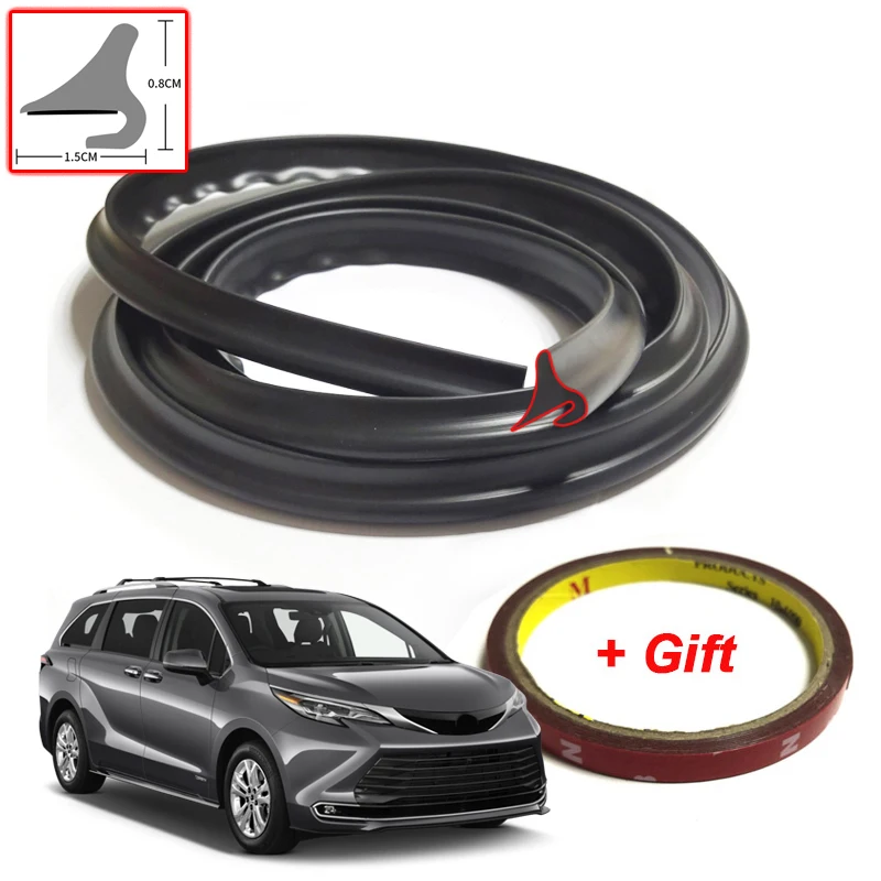 For Toyota Sienna 2019-2022 DIY Car Seal Strip Windshied Spoiler Filler Protect Edge Weatherstrip Strip Sticker Car Accessories
For Toyota Sienna 2019-2022 DIY Car Seal Strip Windshied Spoiler Filler Protect Edge Weatherstrip Strip Sticker Car Accessories