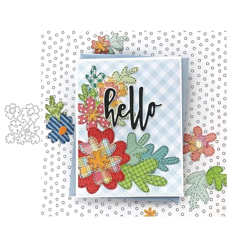 Flowers Leaves Frame Metal Cutting Dies Craft Stencil for Scrapbooking Diy Handmade Tools Make Album Model Punch Blade Template
Flowers Leaves Frame Metal Cutting Dies Craft Stencil for Scrapbooking Diy Handmade Tools Make Album Model Punch Blade Template