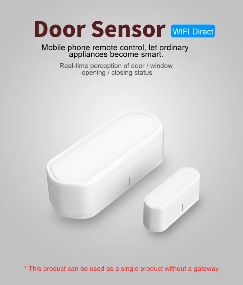 New Wifi Door And Window Sensor Tuya Smart Life App Wireless Door And Window Alarm Detection Smart Home Security System
New Wifi Door And Window Sensor Tuya Smart Life App Wireless Door And Window Alarm Detection Smart Home Security System