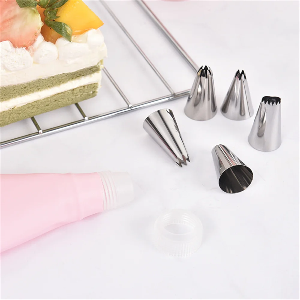 24pcs/set Cake Decorating Tips Set Cream Icing Piping Nozzle Icing Piping Pastry Nozzles Baking Accessories Cake Decoration Tool
24pcs/set Cake Decorating Tips Set Cream Icing Piping Nozzle Icing Piping Pastry Nozzles Baking Accessories Cake Decoration Tool
