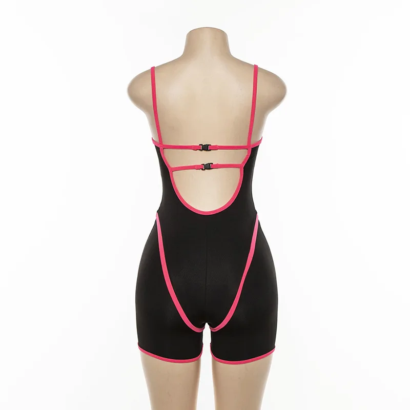 Sexy Women Fashion Halter Sleeveless Bandage Casual Summer Sport Fitness Yoga Bodycon Short Jumpsuits Rompers
Sexy Women Fashion Halter Sleeveless Bandage Casual Summer Sport Fitness Yoga Bodycon Short Jumpsuits Rompers