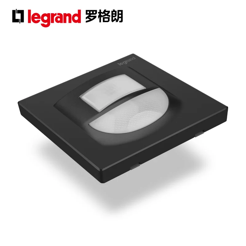 Legrand switch socket Yijing carbon black 86 infrared corridor sound control photoelectric human body sensor wall lamp
Legrand switch socket Yijing carbon black 86 infrared corridor sound control photoelectric human body sensor wall lamp