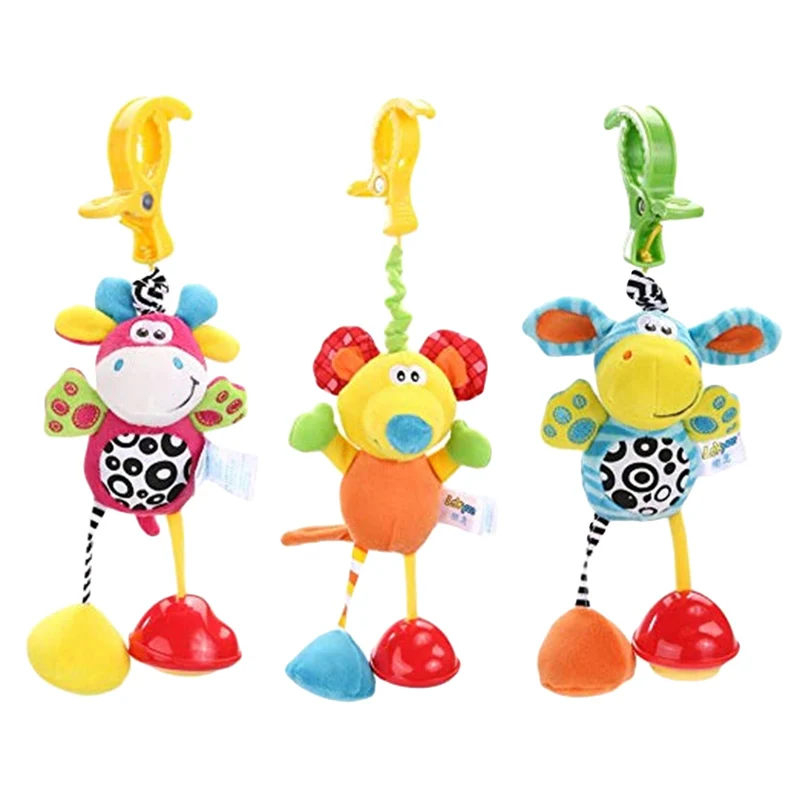 Baby Rattles Stroller Hanging Soft Toy mobile Bed Cute Animal Doll Elephant Rabbit Dog Baby Crib Hanging Bell Toys for 0-12month
Baby Rattles Stroller Hanging Soft Toy mobile Bed Cute Animal Doll Elephant Rabbit Dog Baby Crib Hanging Bell Toys for 0-12month