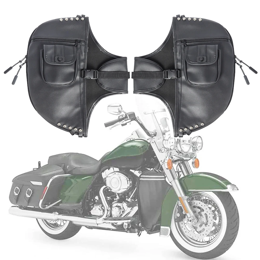 PU Leather Soft Lowers Chaps Leg Warmer Bag Fit For Harley Touring and Trike Models Road King Street Glide 1980-2020
PU Leather Soft Lowers Chaps Leg Warmer Bag Fit For Harley Touring and Trike Models Road King Street Glide 1980-2020