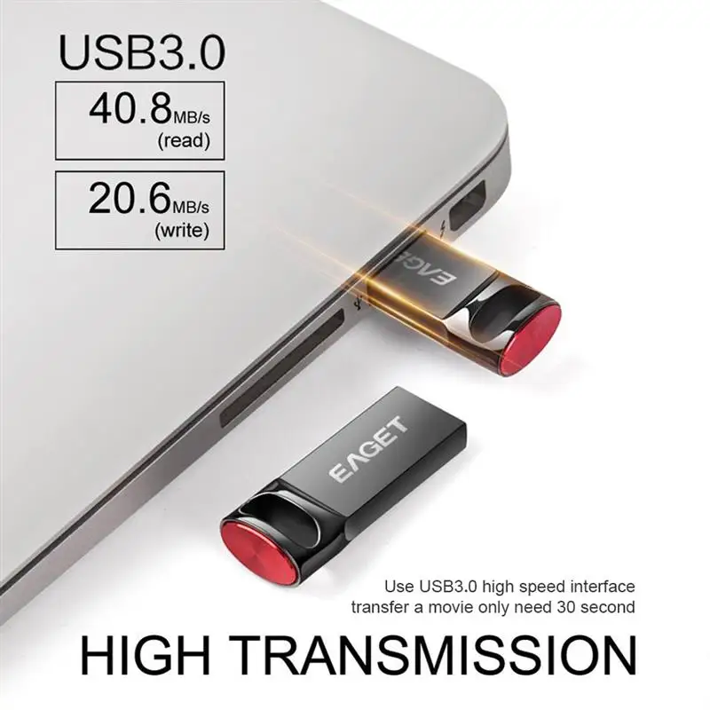 EAGET U81 Upd Chip USB 3.0 Flash Drive 32GB 64GB 128GB Pen Drive High Speed Memory Stick 
EAGET U81 Upd Chip USB 3.0 Flash Drive 32GB 64GB 128GB Pen Drive High Speed Memory Stick