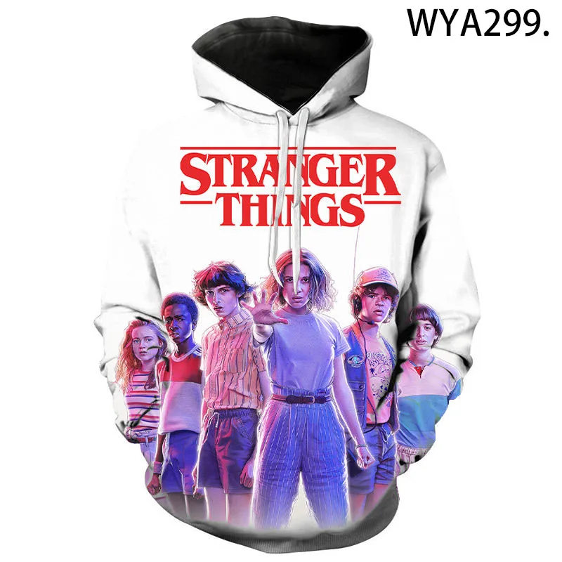Men Women Children Stranger Things Sweatshirts Hoodies 3D Printed Streetwear Boy Girl Kids Pullover Long Sleeve Fashion Jacket
Men Women Children Stranger Things Sweatshirts Hoodies 3D Printed Streetwear Boy Girl Kids Pullover Long Sleeve Fashion Jacket