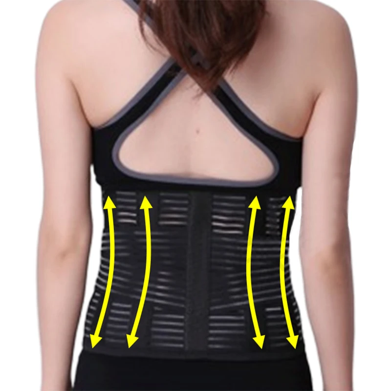 4 Metal Support Bars Lumbar Back Belt Men Women Breathable Waist Trainer Brace Posture Corrector With Double Pull Spine
4 Metal Support Bars Lumbar Back Belt Men Women Breathable Waist Trainer Brace Posture Corrector With Double Pull Spine