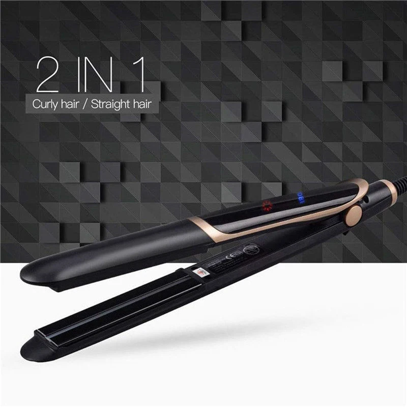 2 in 1 Hair Curlers Straightener Hair Styling Rolloer Styler Curler Tools Wand Hair Curling & Straightening Iron Hair Styler
2 in 1 Hair Curlers Straightener Hair Styling Rolloer Styler Curler Tools Wand Hair Curling & Straightening Iron Hair Styler