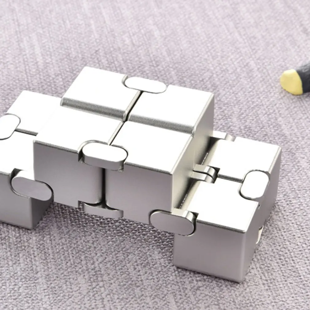 Aluminum Alloy Material Infinite Cube Novelty Decompression Toy Creative Vent Decompression Cube Toy
Aluminum Alloy Material Infinite Cube Novelty Decompression Toy Creative Vent Decompression Cube Toy