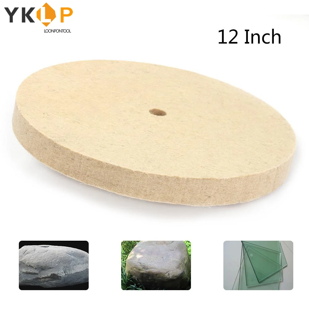 12" Wool Felt Polisher Disc Pad 300x16x25mm Buffing Pad Grinding Disc Abrasive Tools
12" Wool Felt Polisher Disc Pad 300x16x25mm Buffing Pad Grinding Disc Abrasive Tools