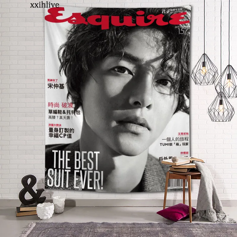 Song Joong Ki Actor Custom HD Tapestry For Carpet Travel Mattress Wall Carpets Art Home Decor
Song Joong Ki Actor Custom HD Tapestry For Carpet Travel Mattress Wall Carpets Art Home Decor