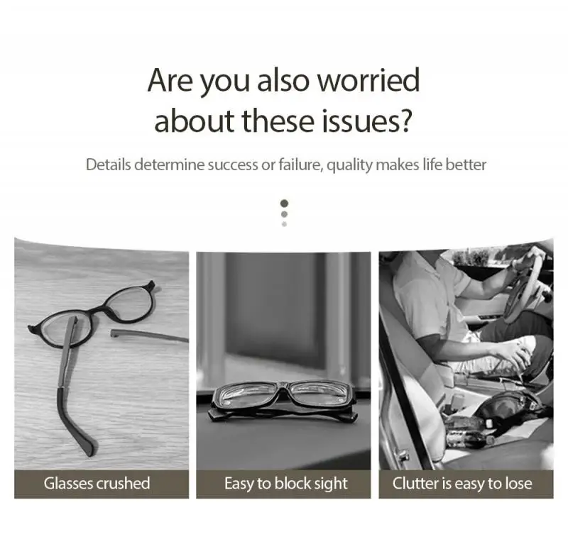 Auto Sun Visor Glasses Fastener Clip Holder For Sunglasses Eyeglasses Ticket Card Universal Multi-Function Portable
Auto Sun Visor Glasses Fastener Clip Holder For Sunglasses Eyeglasses Ticket Card Universal Multi-Function Portable