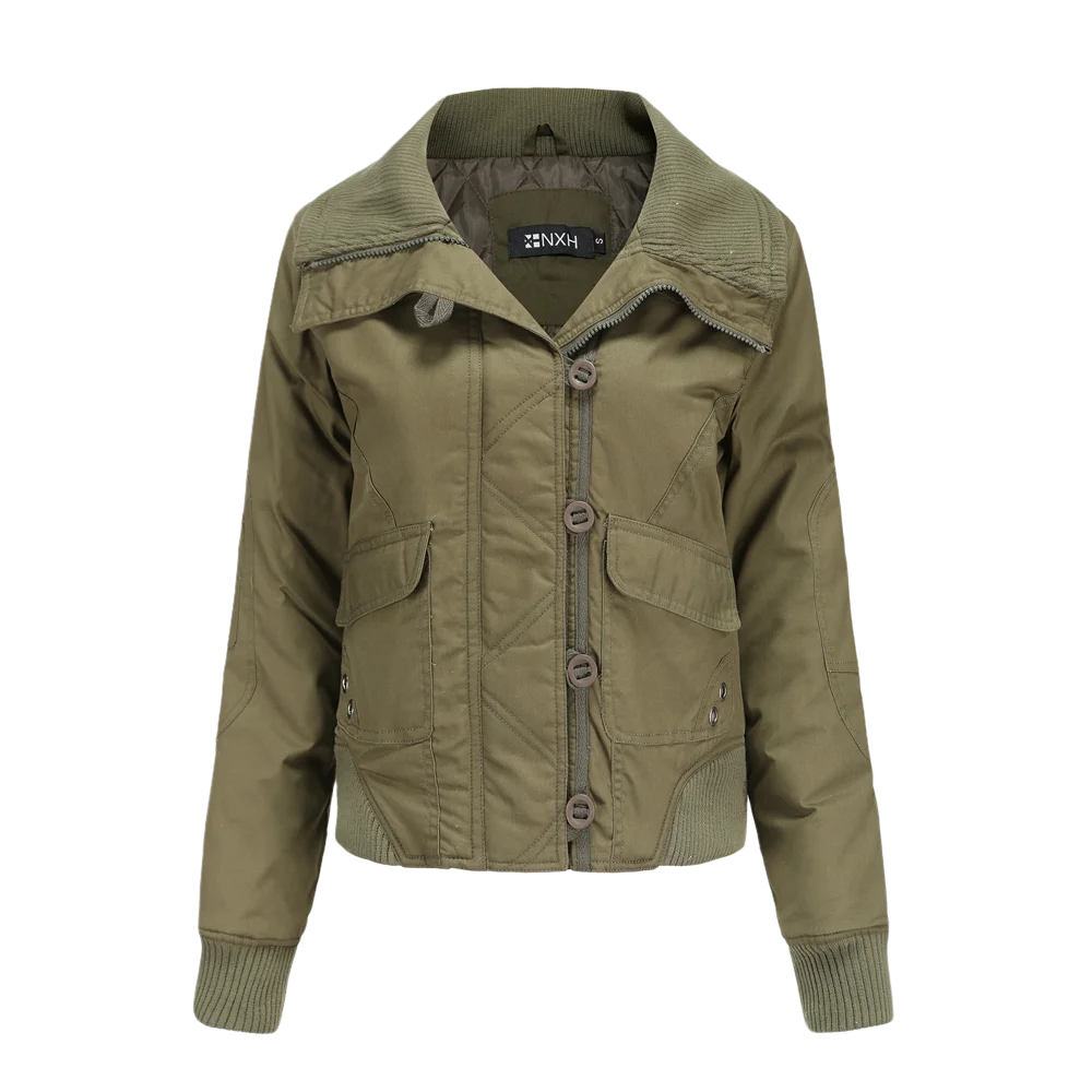 2020 new ladies short cotton-padded jacket women winter warm quilted jacket ladies high neck ribbed women's cotton jacket
2020 new ladies short cotton-padded jacket women winter warm quilted jacket ladies high neck ribbed women's cotton jacket