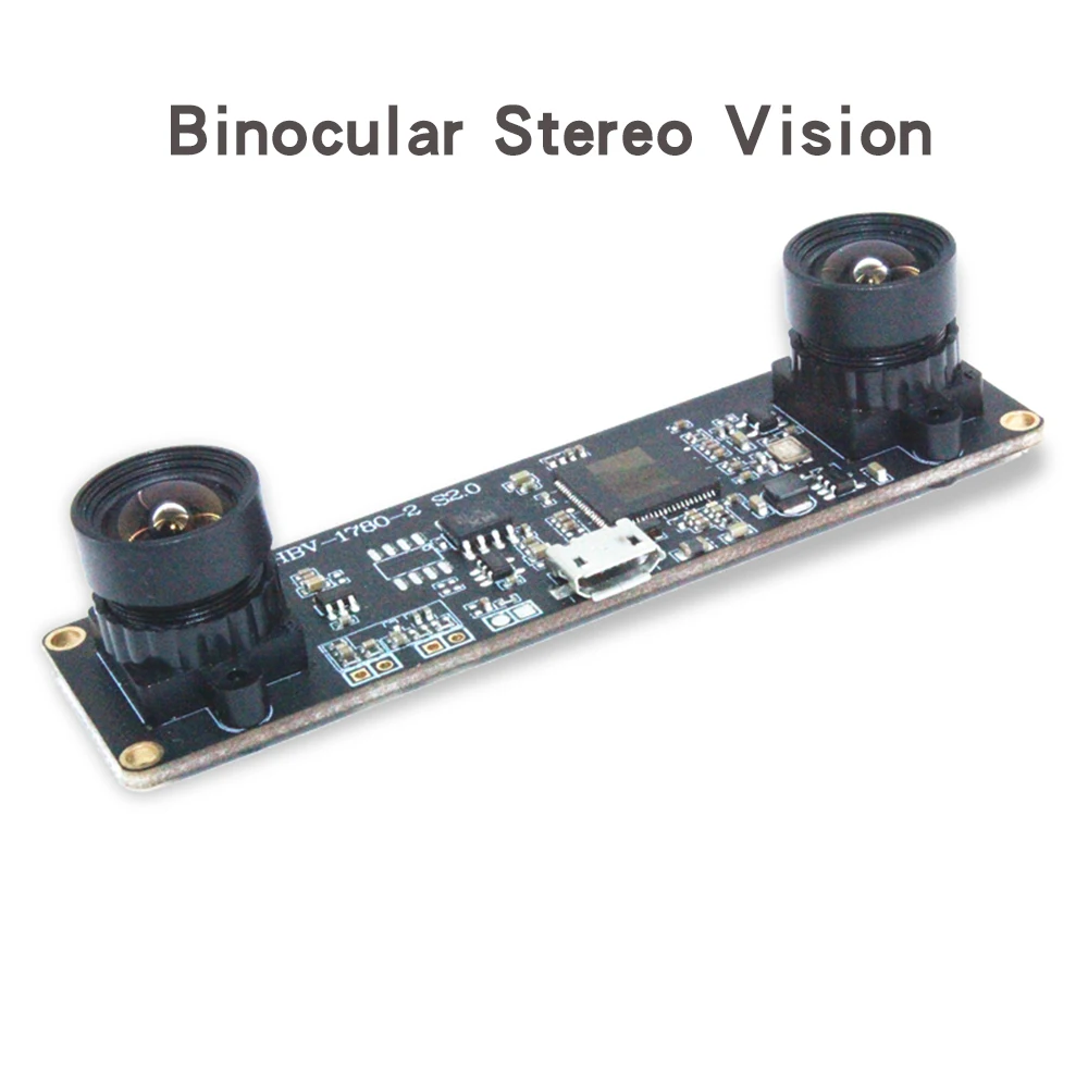 Binocular Stereo Vision Camera 1.0 MEGA PIXELS USB Video Class UVC Camera module Robot vision Compatible with ZED depth camera
Binocular Stereo Vision Camera 1.0 MEGA PIXELS USB Video Class UVC Camera module Robot vision Compatible with ZED depth camera