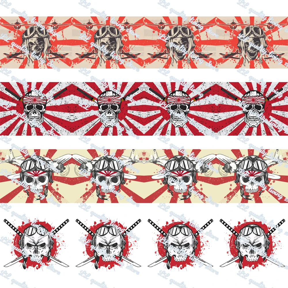 Корсажная лента с принтом в виде черепа 16-75 мм, эластичная лента для шитья «сделай сам», 50 ярдов 
Корсажная лента с принтом в виде черепа 16-75 мм, эластичная лента для шитья «сделай сам», 50 ярдов