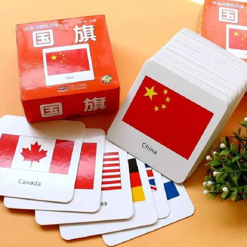 Montessori Cognitive Card National Flag 3d Cards Baby Enlightenment Early Educational Materials English Games Toys For Kids Gift
Montessori Cognitive Card National Flag 3d Cards Baby Enlightenment Early Educational Materials English Games Toys For Kids Gift