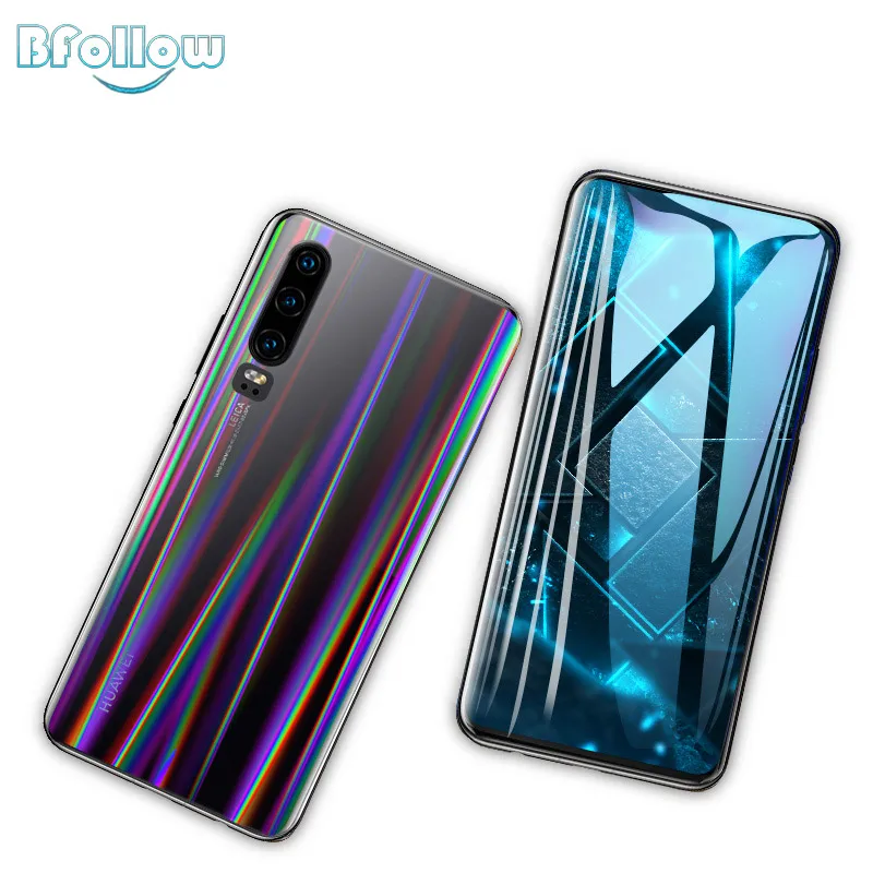BFOLLOW Aurora Мягкая пленка для huawei P30 Lite/Pro Полное покрытие протектор экрана против