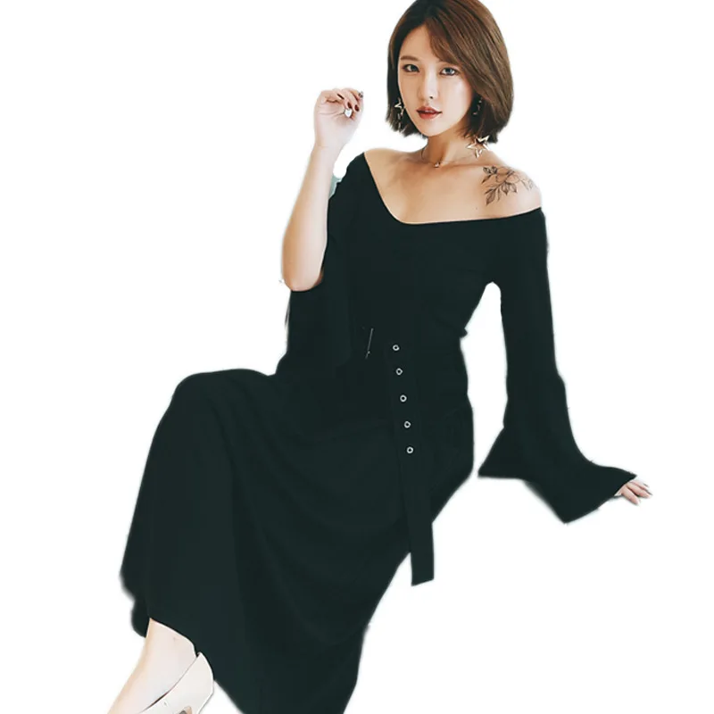 2020 New Arrival Spring Super Large Women Winter Long Temperament Dress Mid-calf Flare Sleeve V-neck Plsu Size LXL2XL3XL4XL5XL
2020 New Arrival Spring Super Large Women Winter Long Temperament Dress Mid-calf Flare Sleeve V-neck Plsu Size LXL2XL3XL4XL5XL