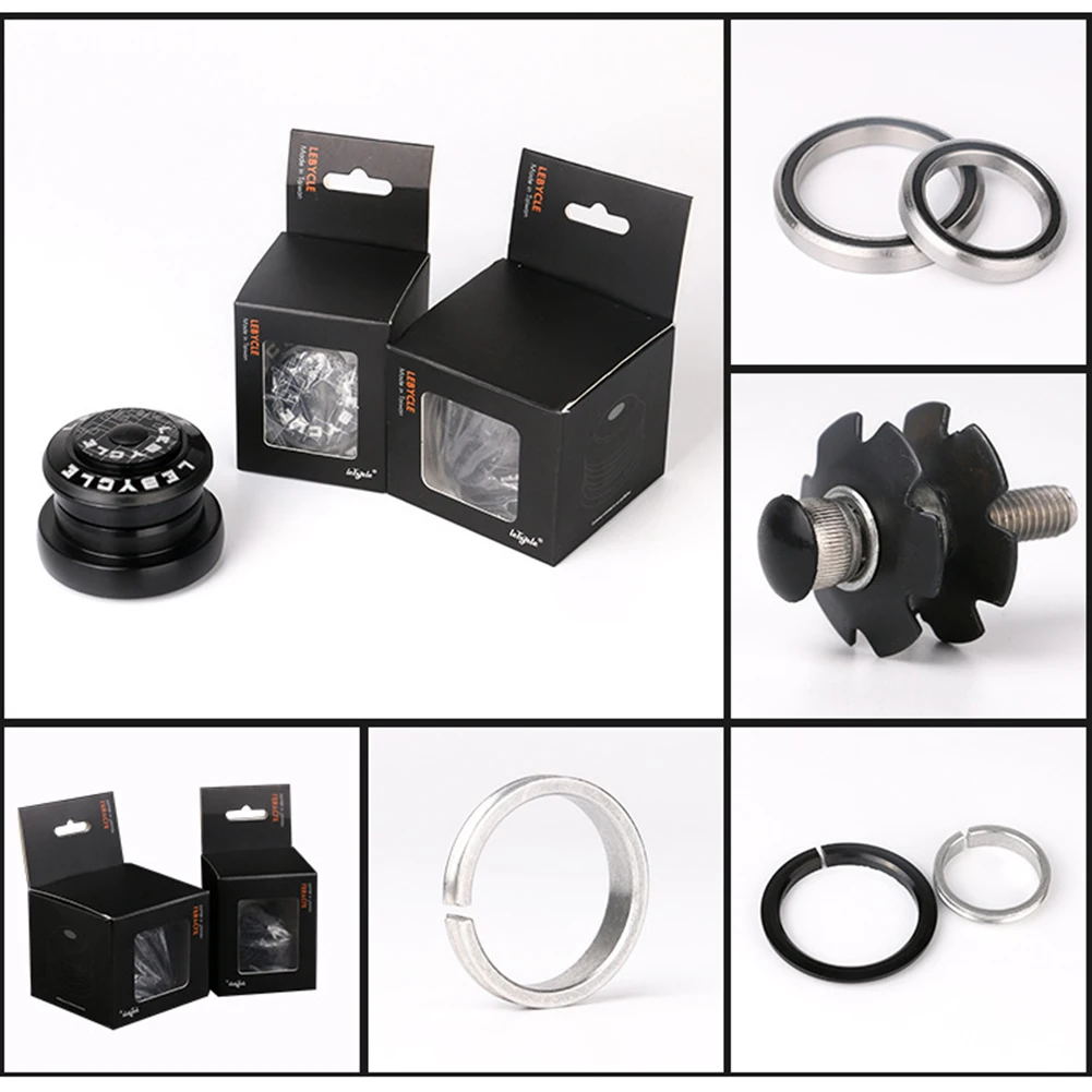 CNC Bicycle Headset 44mm Straight Tube Frame To Tapered Tube Fork 1.5 Adapter 6061-T6 Aluminum Alloy Bicycle Cycling Accessories
CNC Bicycle Headset 44mm Straight Tube Frame To Tapered Tube Fork 1.5 Adapter 6061-T6 Aluminum Alloy Bicycle Cycling Accessories