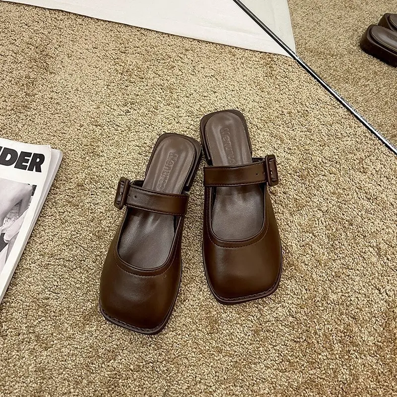2021 new cute slippers women summer wear ins tide Lolita fashion all-match Muller shoes lazy single shoes
2021 new cute slippers women summer wear ins tide Lolita fashion all-match Muller shoes lazy single shoes