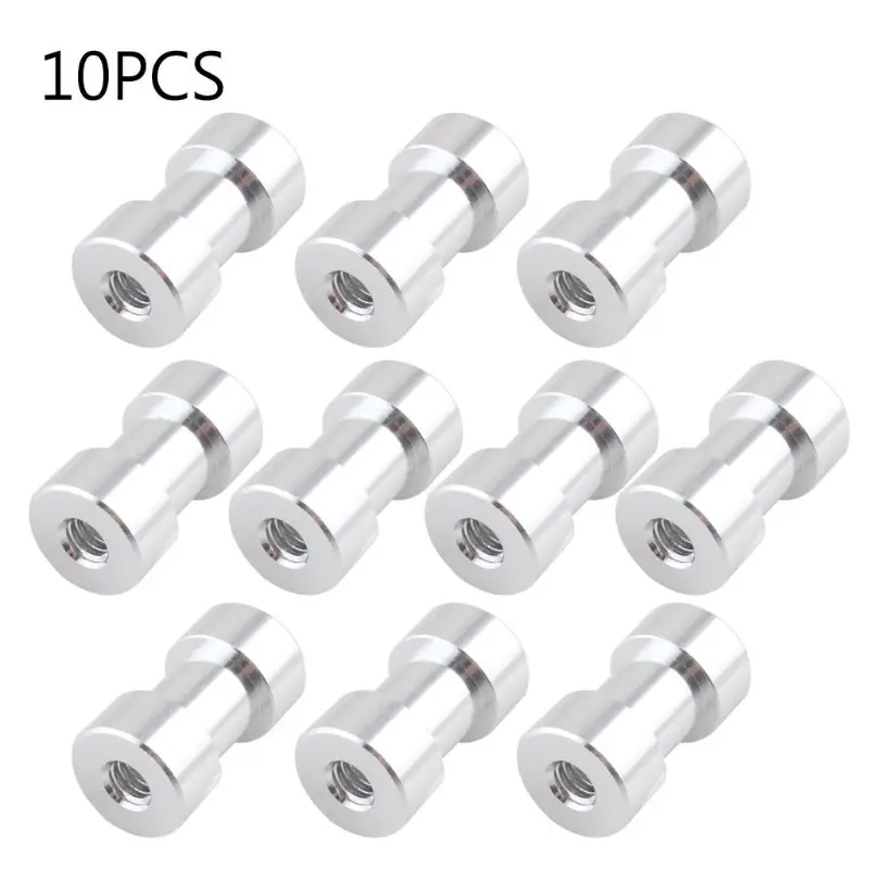 10PCS 1/4\" to 3/8\" F-F Converter Threaded Screw Adapter for Tripod Light Stand Q81F
10PCS 1/4\" to 3/8\" F-F Converter Threaded Screw Adapter for Tripod Light Stand Q81F