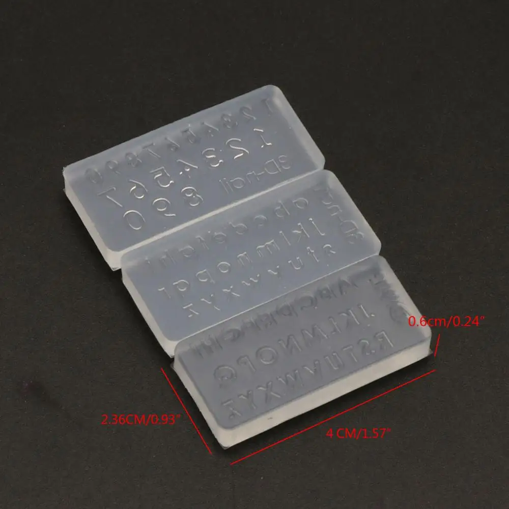 3Pcs Small Size Numbers Letters Mold Kit Alphabet Pendant UV Resin Silicone Mold Jewelry Making Tools Nail Art Crafts
3Pcs Small Size Numbers Letters Mold Kit Alphabet Pendant UV Resin Silicone Mold Jewelry Making Tools Nail Art Crafts