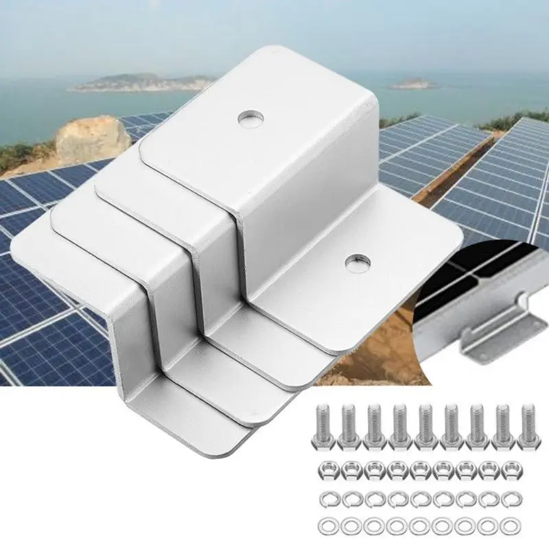 4Pcs Z style Solar Panel Mounting kits Solar Panel Z Bracket Mount Mounting Set RV Boat Off Grid
4Pcs Z style Solar Panel Mounting kits Solar Panel Z Bracket Mount Mounting Set RV Boat Off Grid