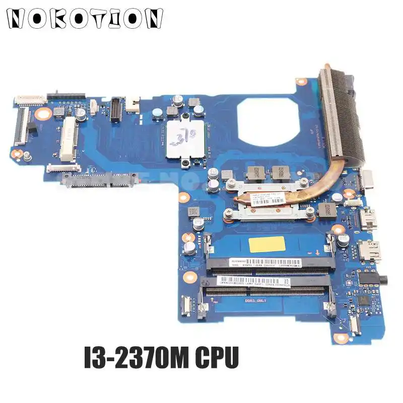 NOKOTION для Samsung NP270 NP300E5E NP270E5E Материнская плата ноутбука SR0DR I3-2370M процессор BA92-13366A