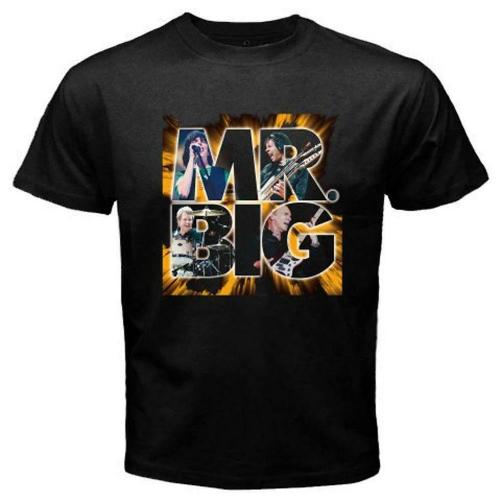 Новинка Футболка Mr Big Rock Band Legend Tour размер от S до 3Xl американский футболка En1