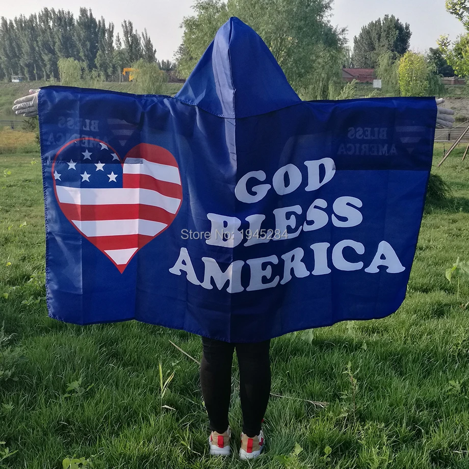 God Bless America Flag Cape Body Flag Banner 3x5ft Polyester Christian Flag Cape Fans Body Flag , free shipping
God Bless America Flag Cape Body Flag Banner 3x5ft Polyester Christian Flag Cape Fans Body Flag , free shipping