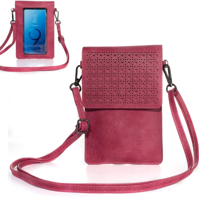 Touch Screen Purse Fits Most Smartphones Stylish Crossbody with Shoulder Strap -RFID Keeps Cash, Credit Cards, Phone Safe K5DA
Touch Screen Purse Fits Most Smartphones Stylish Crossbody with Shoulder Strap -RFID Keeps Cash, Credit Cards, Phone Safe K5DA