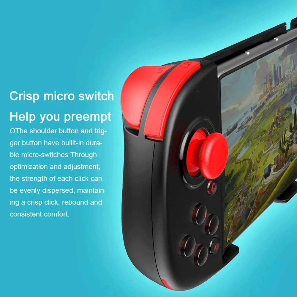 Wireless Bluetooth Gamepad Wired Connection Gaming Console for NS/P3/PC Player Support Android IOS TV Wireless Connection
Wireless Bluetooth Gamepad Wired Connection Gaming Console for NS/P3/PC Player Support Android IOS TV Wireless Connection