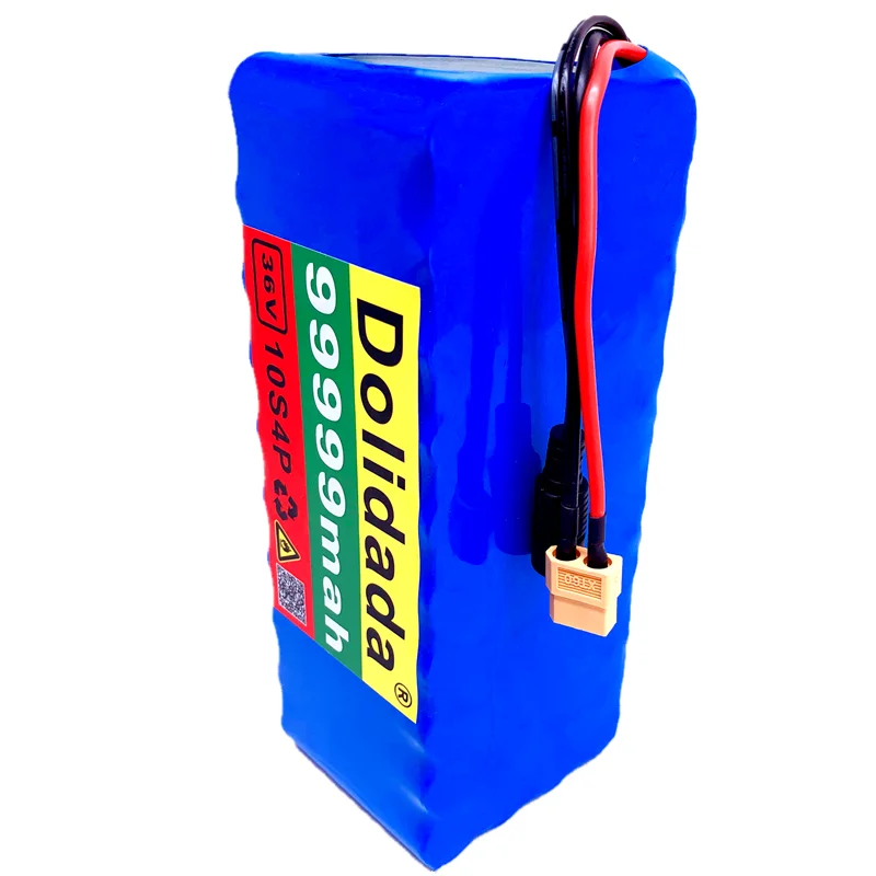 36V battery 10S4P 99999Ah battery pack1000W high power battery 42V99999mAh Ebike electric bicycle BMS 42v battery with xt60 plug
36V battery 10S4P 99999Ah battery pack1000W high power battery 42V99999mAh Ebike electric bicycle BMS 42v battery with xt60 plug