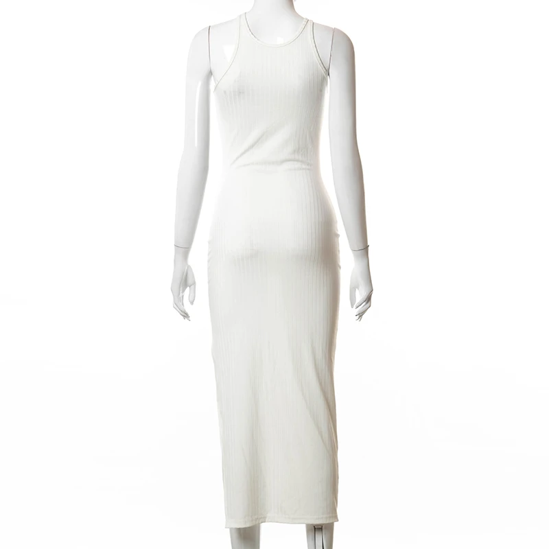 Bomblook 2021 Solid O-neck Irregularity Sleeveless Slim Stretch Slits Dress Summer Women Casual Office Lady Streetwears
Bomblook 2021 Solid O-neck Irregularity Sleeveless Slim Stretch Slits Dress Summer Women Casual Office Lady Streetwears