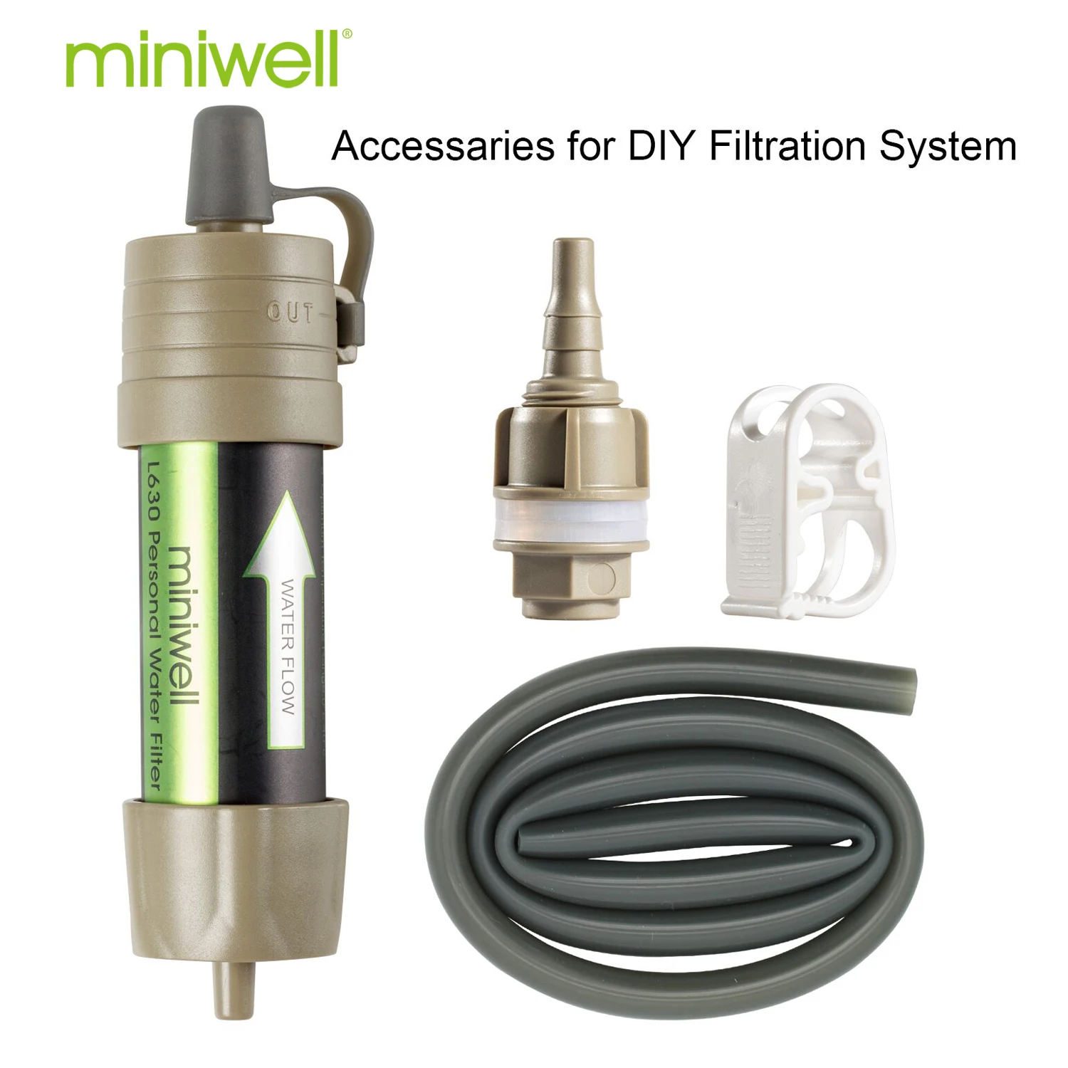 Miniwell легкий соломенный фильтр для выживания в воде путешествий и спорта|kit kits|kit