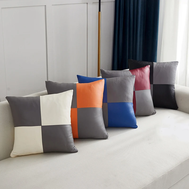 Waterproof PU Leather Pillowcase Decorative Elastic Sofa Cushion Cover Living Room Car Checked Pillow Cover 45x45cm
Waterproof PU Leather Pillowcase Decorative Elastic Sofa Cushion Cover Living Room Car Checked Pillow Cover 45x45cm