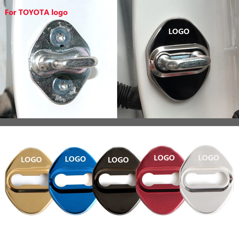 For Toyota Highlander Camry Corolla Door Lock Protective Cover stainless steel door lock cover car door lock cover
For Toyota Highlander Camry Corolla Door Lock Protective Cover stainless steel door lock cover car door lock cover