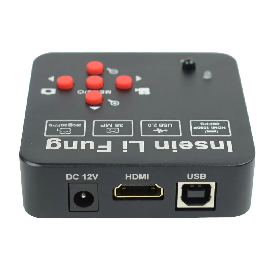 HD 38MP 60FPS 1080P 2K промышленный электронный видеомикроскоп камера увеличительное