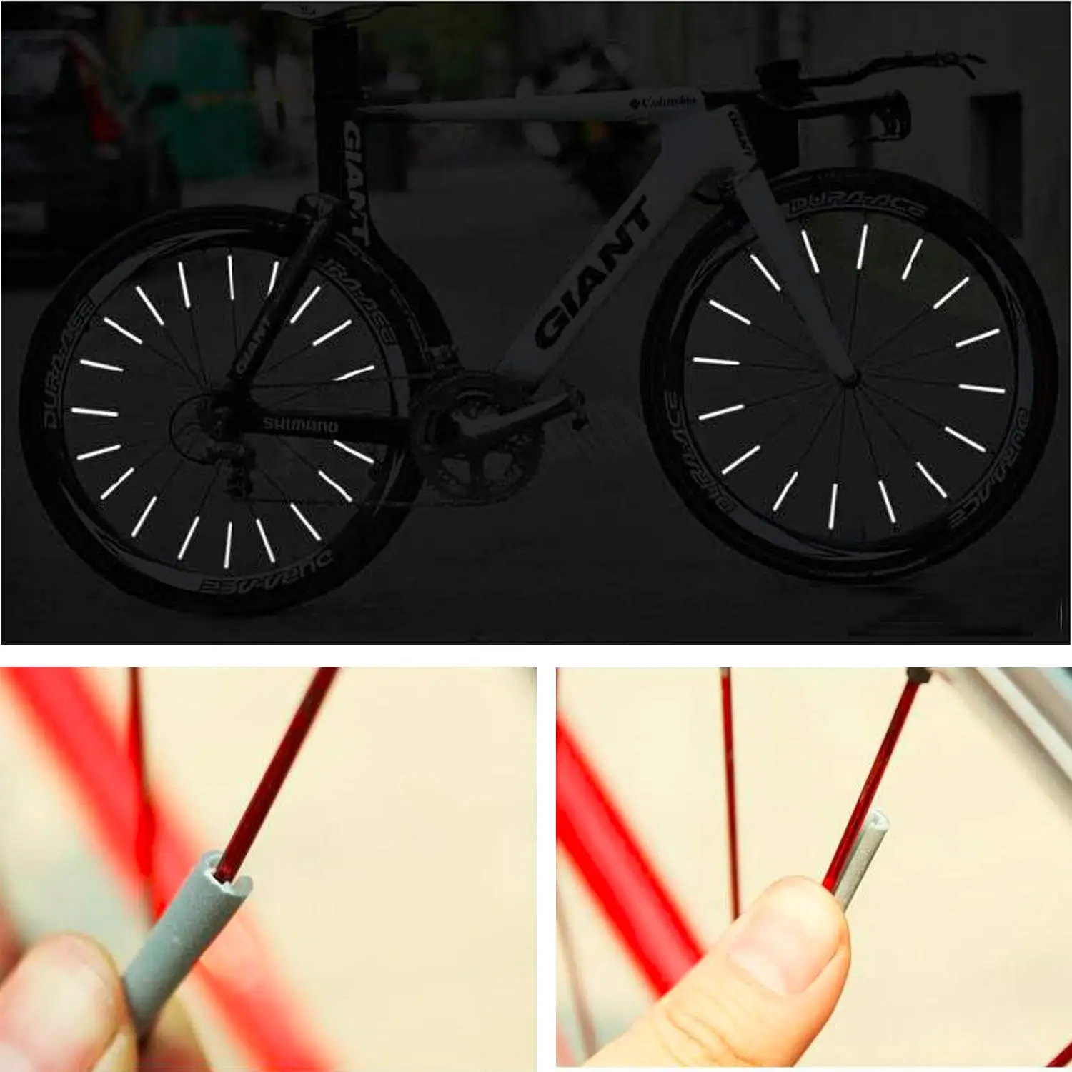36 PCS 3M Spoke Reflector, Bike Wheel Rim Spoke Mount Tube Warning Light Strip Safety Bicycle Reflective Tubes
36 PCS 3M Spoke Reflector, Bike Wheel Rim Spoke Mount Tube Warning Light Strip Safety Bicycle Reflective Tubes