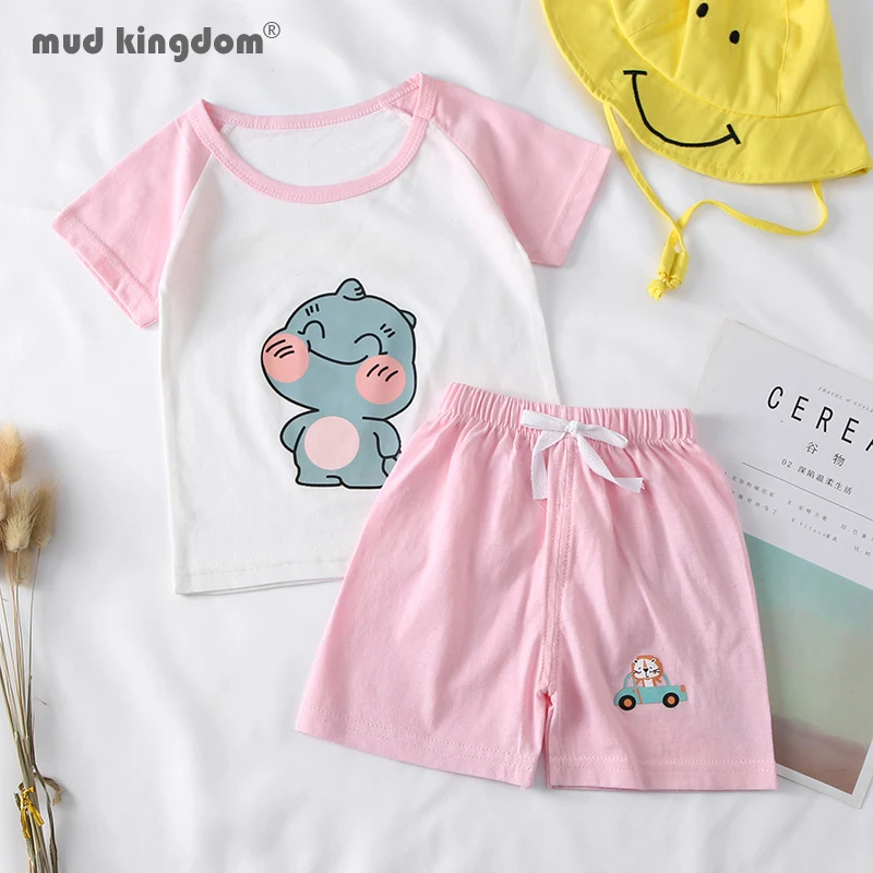 Mudkingdom Cute Boys Girls Shorts Set Patchwork Cartoon Print T-Shirt and Short for Kids Clothes Kids Pajamas Cotton Soft 1-5T
Mudkingdom Cute Boys Girls Shorts Set Patchwork Cartoon Print T-Shirt and Short for Kids Clothes Kids Pajamas Cotton Soft 1-5T