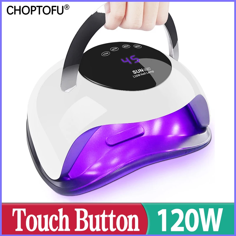 120W Sun BQ5T Nail Dryer Touch Button 36 Beads UV LED Lamp Upgrade All Gel Polish Nail Lamp Professional Auto Drying Lamp
120W Sun BQ5T Nail Dryer Touch Button 36 Beads UV LED Lamp Upgrade All Gel Polish Nail Lamp Professional Auto Drying Lamp